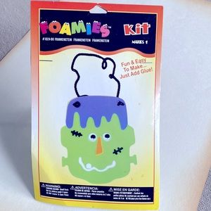 New Foamies Halloween Kits Makes 1 Frankenstein Fun & Easy Crafting Kid's !